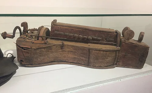 vintage Ukrainian musical instrument