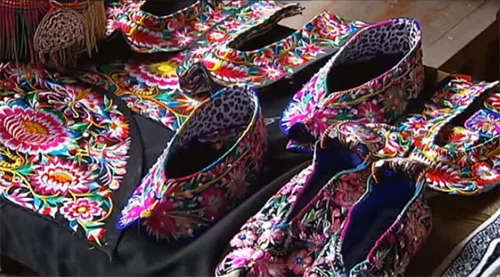 Miao embroidery is the only native written language Miao people have