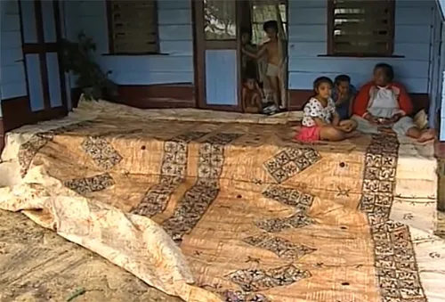 Tapa cloth – original barkcloth of the Pacific Islands