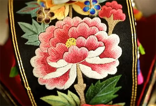 Folk embroidery in Korea: traditional patterns and styles of embroidery
