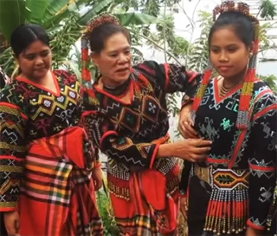 National costume of Filipino Tboli people