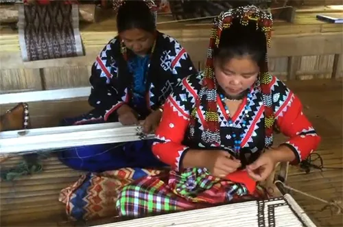 Tboli traditional weaving