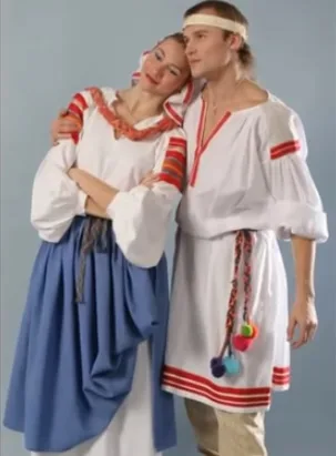 Folk costumes around Europe. Part 1