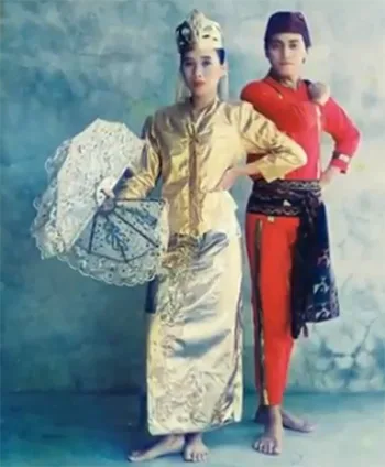 Filipino folk Muslim attire