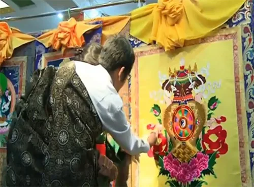 Tibetan style embroidery4