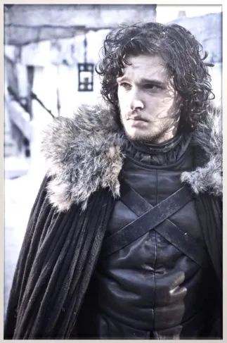 Movie costumes of Jon Snow from Game of Thrones