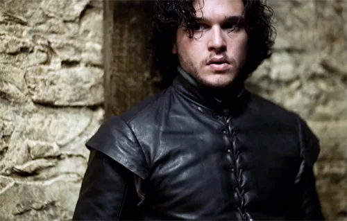 Movie costumes of Jon Snow from Game of Thrones
