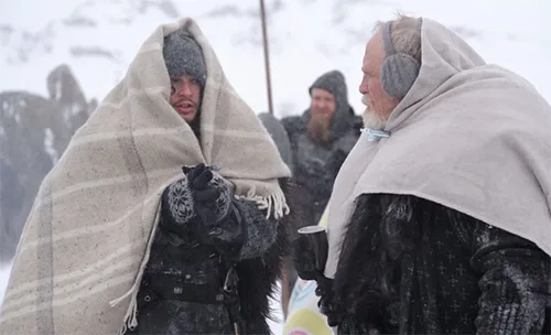 Movie costumes of Jon Snow from Game of Thrones