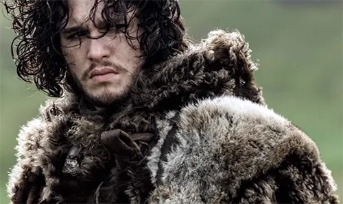 Movie costumes of Jon Snow from Game of Thrones