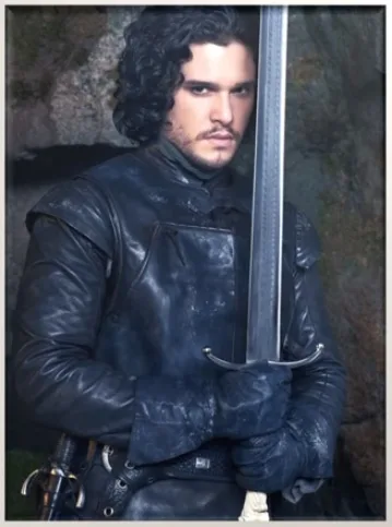 Movie costumes of Jon Snow from Game of Thrones