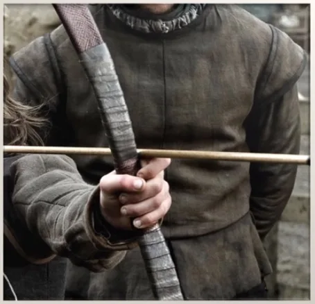 Movie costumes of Jon Snow from Game of Thrones