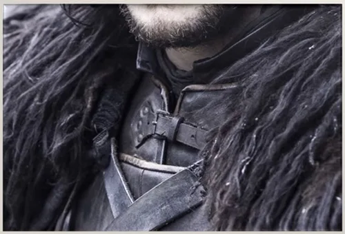Movie costumes of Jon Snow from Game of Thrones