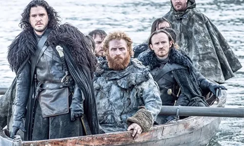Movie costumes of Jon Snow from Game of Thrones