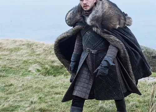 Movie costumes of Jon Snow from Game of Thrones