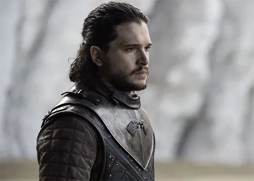 Movie costumes of Jon Snow from Game of Thrones