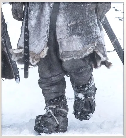 Movie costumes of Jon Snow from Game of Thrones
