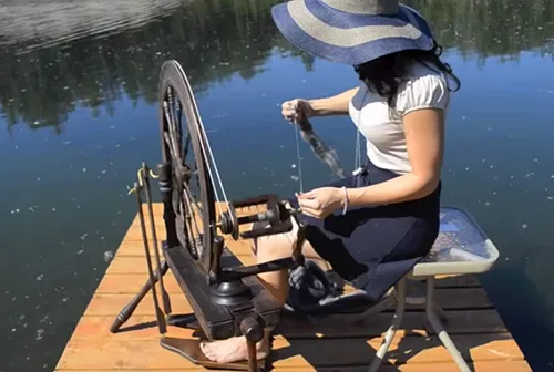 Spinning on wheel6