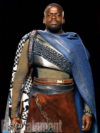 stage costumes of Black Panther film