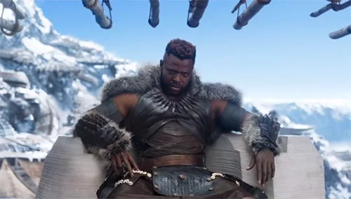 stage costumes of Black Panther film