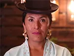 Bolivian fashion uses folk clothing of indigenous Aymara people