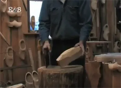 Handmade wooden shoes – the craft of making traditional Dutch clogs