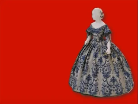 Clothing fashion in Europe in the 1850s-1860s