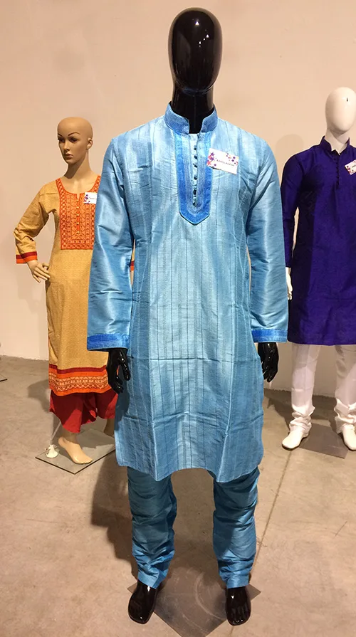 Wonderful exhibition of traditional clothing around the world. Beautiful folk costumes from Europe, Asia, Africa, and America