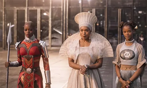 African traditional dresses used in Black Panther movie