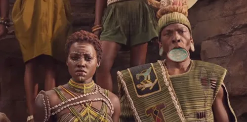 stage costumes of Black Panther film