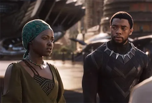 African traditional dresses used in Black Panther movie