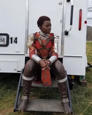 African traditional dresses used in Black Panther movie