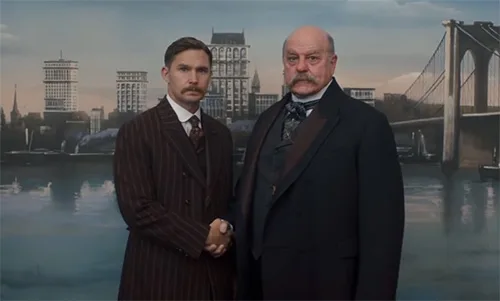 Stage costumes in TV crime series The Alienist