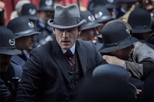 Stage costumes in TV crime series The Alienist