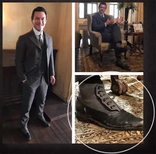 Stage costumes in TV crime series The Alienist