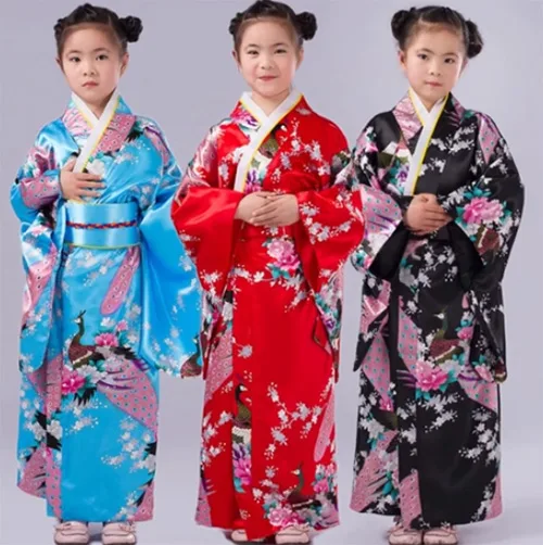 National clothing for children. Kid folk costumes in different countries