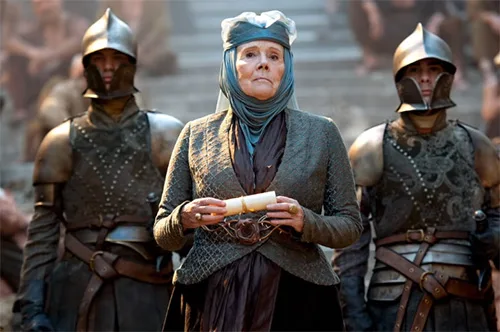 Stage costumes of Olenna Tyrell from Game of Thrones