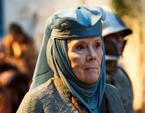 Stage costumes of Olenna Tyrell from Game of Thrones