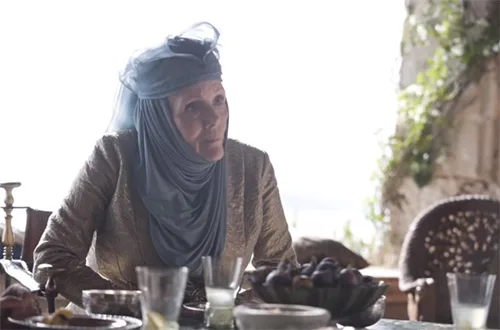 Stage costumes of Olenna Tyrell from Game of Thrones