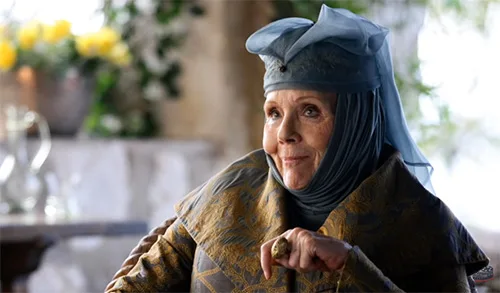 Stage costumes of Olenna Tyrell from Game of Thrones