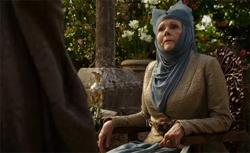 Stage costumes of Olenna Tyrell from Game of Thrones