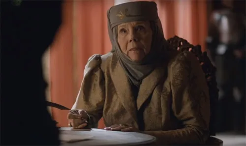 Stage costumes of Olenna Tyrell from Game of Thrones