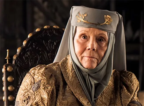 Stage costumes of Olenna Tyrell from Game of Thrones