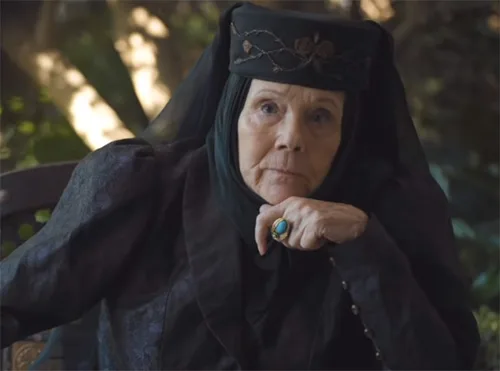 Stage costumes of Olenna Tyrell from Game of Thrones