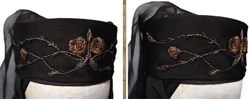 Stage costumes of Olenna Tyrell from Game of Thrones