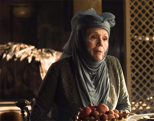 Stage costumes of Olenna Tyrell from Game of Thrones