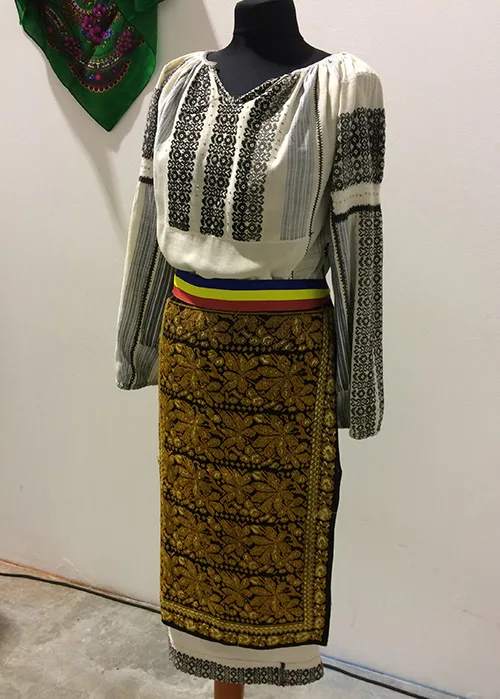 Romanian traditional female costume