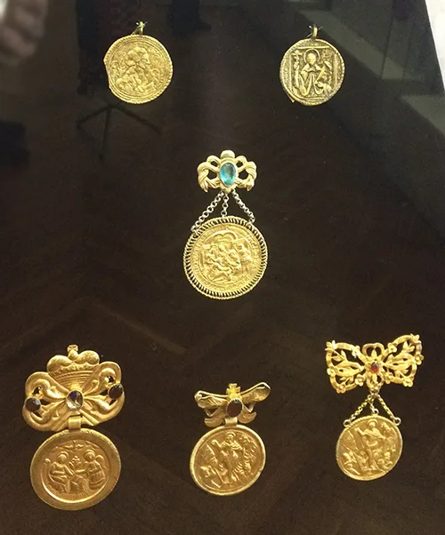 Ukrainian traditional dukach jewelry