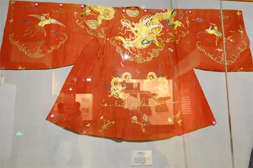red robe from Chinese Ming Dynasty