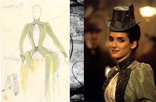 Stage costumes in Bram Stoker's Dracula movie