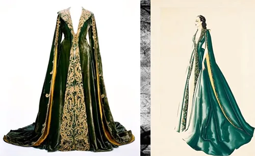 Stage costumes in Bram Stoker's Dracula movie